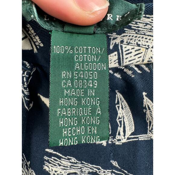 Lauren by Ralph Lauren Coastal Nautical Preppy Quiet Luxury Old Money Shorts - Picture 9 of 12